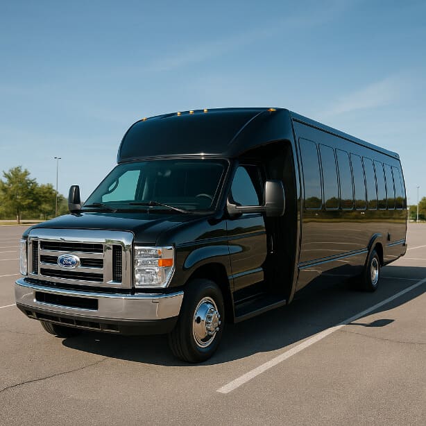 Charter Bus Rental West Jordan 18 Passenger Minibus