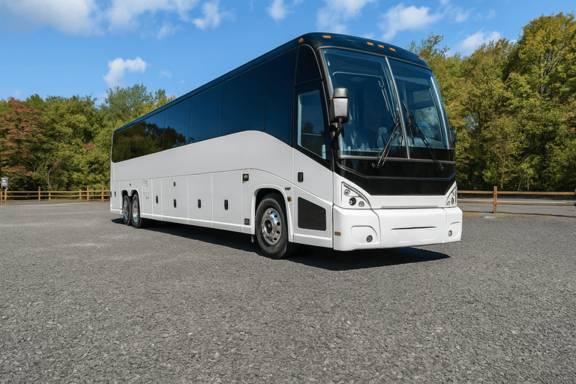 Charter Bus Rental West Jordan 56 Passenger Charter Bus